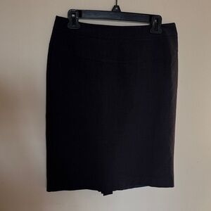 Worthington Women Pencil Skirt charcoal dark grey stretch, size 8
